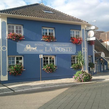 Hotel Restaurant De La Poste Mulhouse Ottmarsheim Bantzenheim Esterno foto