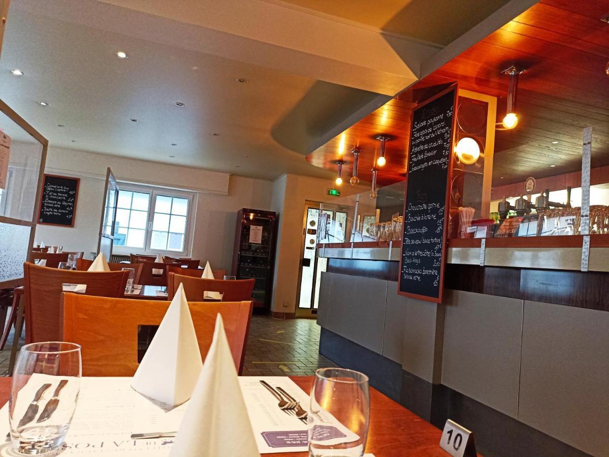Hotel Restaurant De La Poste Mulhouse Ottmarsheim Bantzenheim Esterno foto