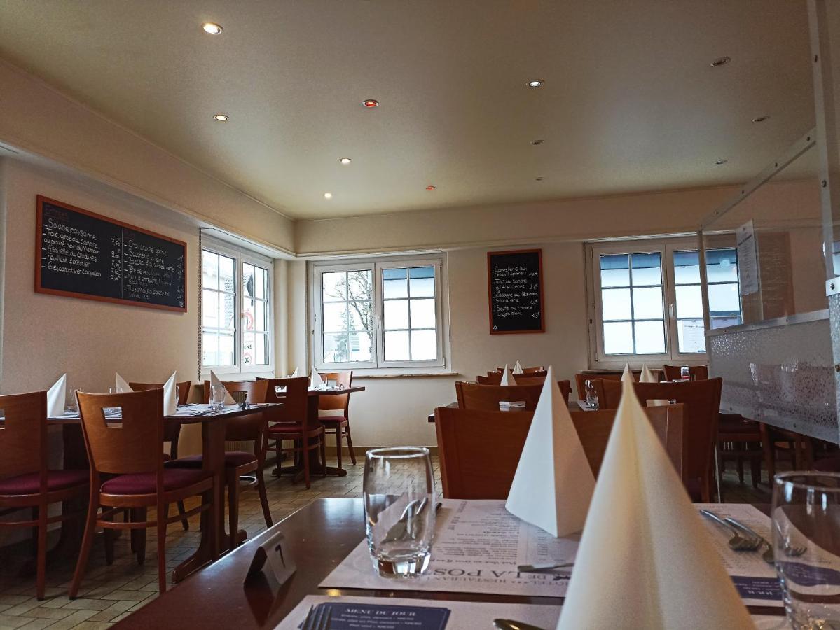 Hotel Restaurant De La Poste Mulhouse Ottmarsheim Bantzenheim Esterno foto